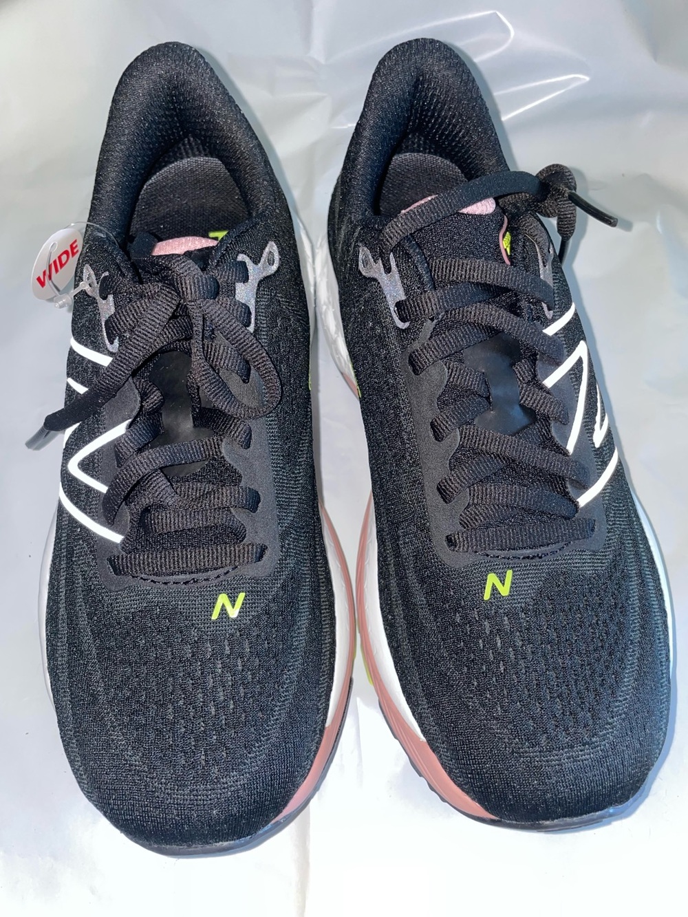 New Balance FreshFoam X 880v13 Women's Black Running Shoes-Size 5 Wide-NWT